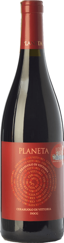 19,95 € Spedizione Gratuita | Vino Rosso Planeta D.O.C.G. Cerasuolo di Vittoria Sicilia Italia Nero d'Avola, Frappato 75 cl