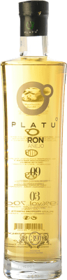 33,95 € Free Shipping | Rum Platu Añejo Galicia Spain Bottle 70 cl