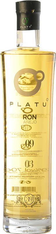 26,95 € Бесплатная доставка | Ром Platu Añejo — Выдержанный Галисия Испания 70 cl