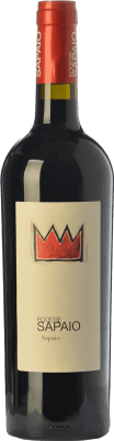 119,95 € Бесплатная доставка | Красное вино Podere Sapaio D.O.C. Bolgheri Тоскана Италия Cabernet Sauvignon — Каберне Совиньон, Cabernet Franc — Каберне Фран, Petit Verdot 75 cl