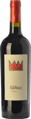 99,95 € Free Shipping | Red wine Podere Sapaio D.O.C. Bolgheri Tuscany Italy Cabernet Sauvignon, Cabernet Franc, Petit Verdot Bottle 75 cl
