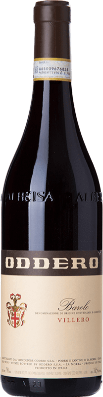 53,95 € Free Shipping | Red wine Oddero Villero D.O.C.G. Barolo Piemonte Italy Nebbiolo Bottle 75 cl
