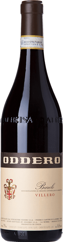 59,95 € Envio grátis | Vinho tinto Oddero Villero D.O.C.G. Barolo Piemonte Itália Nebbiolo Garrafa 75 cl