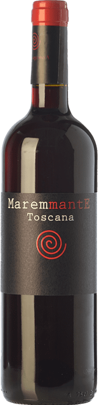 12,95 € Spedizione Gratuita | Vino rosso Poggio Argentiera Maremmante I.G.T. Toscana Toscana Italia Syrah, Cabernet Franc Bottiglia 75 cl