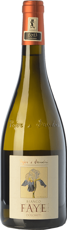 33,95 € Envoi gratuit | Vin Blanc Pojer e Sandri Faye I.G.T. Vigneti delle Dolomiti Trentin Italie Chardonnay, Pinot Blanc Bouteille 75 cl