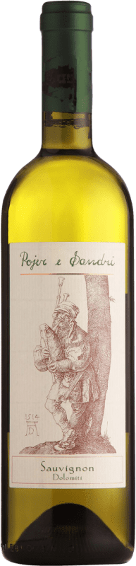 24,95 € Бесплатная доставка | Белое вино Pojer e Sandri I.G.T. Vigneti delle Dolomiti Трентино Италия Sauvignon бутылка 75 cl
