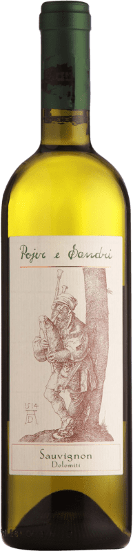 25,95 € Бесплатная доставка | Белое вино Pojer e Sandri I.G.T. Vigneti delle Dolomiti Трентино Италия Sauvignon — Совиньон Бутылка 75 cl