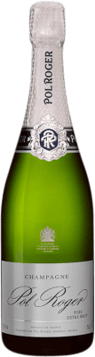 86,95 € Kostenloser Versand | Weißer Sekt Pol Roger Vintage Brut A.O.C. Champagne Champagner Frankreich Chardonnay Flasche 75 cl