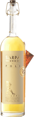 45,95 € Envío gratis | Grappa Poli Sarpa Edición Oro Veneto Italia 70 cl