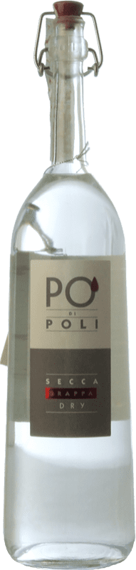 35,95 € Envío gratis | Grappa Poli Veneto Italia Merlot Botella 70 cl