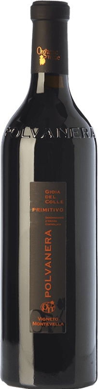 33,95 € 免费送货 | 红酒 Polvanera 17 D.O.C. Gioia del Colle 普利亚大区 意大利 Primitivo 瓶子 75 cl