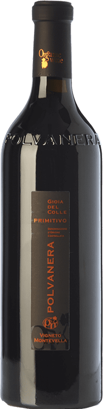 35,95 € Free Shipping | Red Wine Polvanera 17 D.O.C. Gioia del Colle Puglia Italy Primitivo Eco — Organic 75 cl