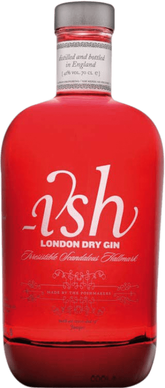 39,95 € Kostenloser Versand | Gin Poshmaker Ish Gin Großbritannien Flasche 70 cl