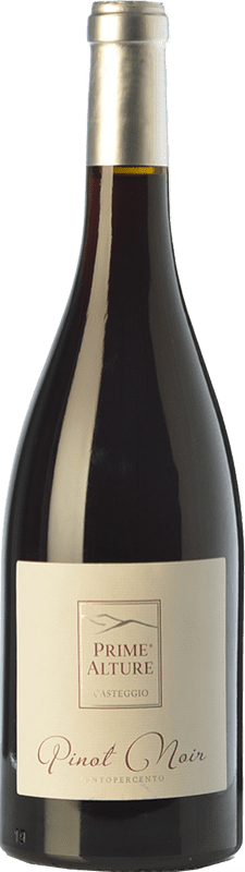 22,95 € Envio grátis | Vinho tinto Prime Alture Pinot Nero Centopercento I.G.T. Provincia di Pavia Lombardia Itália Pinot Preto Garrafa 75 cl
