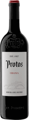19,95 € Free Shipping | Red wine Protos Crianza D.O. Ribera del Duero Castilla y León Spain Tempranillo Bottle 75 cl