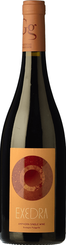 11,95 € Free Shipping | Red Wine Puiggròs Exedra Young D.O. Catalunya Catalonia Spain Garnacha — Grenache Bottle 75 cl