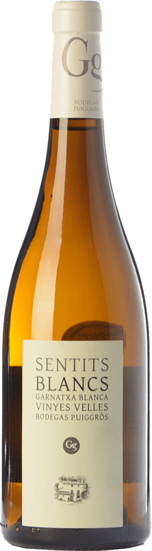 18,95 € Free Shipping | White Wine Puiggròs Sentits Blancs Crianza — Aged D.O. Catalunya Catalonia Spain Garnacha — Grenache Bottle 75 cl