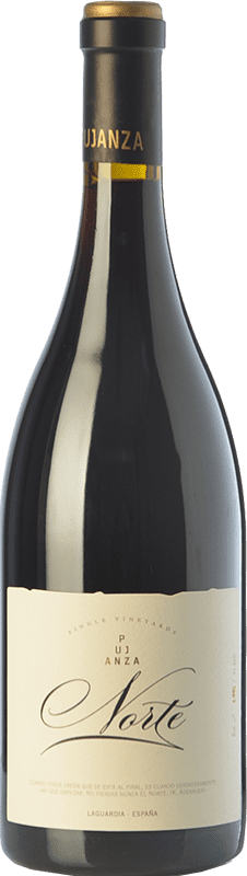 68,95 € Envio grátis | Vinho tinto Pujanza Norte Crianza D.O.Ca. Rioja La Rioja Espanha Tempranillo Garrafa 75 cl