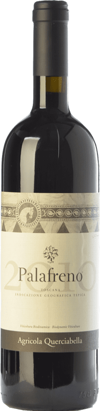 157,95 € Free Shipping | Red wine Querciabella Palafreno I.G.T. Toscana Tuscany Italy Merlot Organic Bottle 75 cl