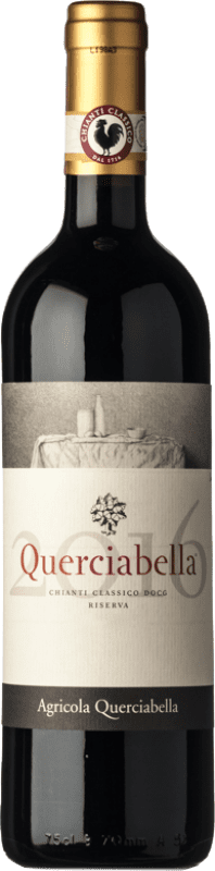 43,95 € Spedizione Gratuita | Vino rosso Querciabella Riserva D.O.C.G. Chianti Classico Toscana Italia Sangiovese Bottiglia 75 cl