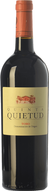 27,95 € Free Shipping | Red wine Quinta de la Quietud Aged D.O. Toro Castilla y León Spain Tinta de Toro Organic Bottle 75 cl