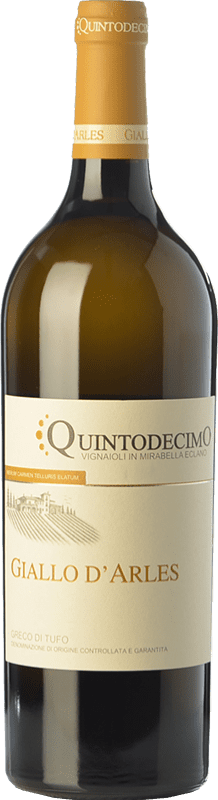 45,95 € Envoi gratuit | Vin Blanc Quintodecimo Giallo D'Arles D.O.C.G. Greco di Tufo  Campanie Italie Greco 75 cl