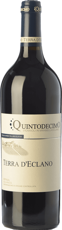 51,95 € Бесплатная доставка | Красное вино Quintodecimo Terra d'Eclano D.O.C. Irpinia Кампанья Италия Aglianico бутылка 75 cl