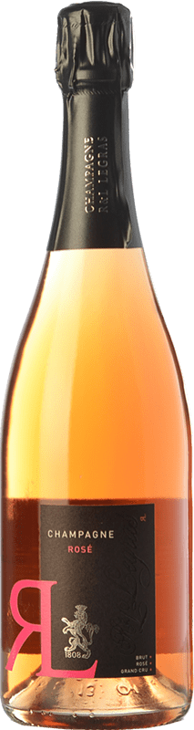 43,95 € Envio grátis | Espumante rosé Legras Rosé Brut A.O.C. Champagne Champagne França Pinot Preto, Chardonnay Garrafa 75 cl