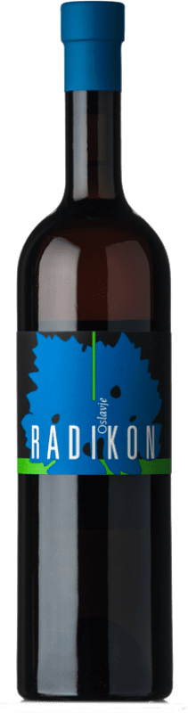 108,95 € Envio grátis | Vinho branco Radikon Oslavje I.G.T. Friuli-Venezia Giulia Friuli-Venezia Giulia Itália Chardonnay, Pinot Cinza, Sauvignon Garrafa 1 L