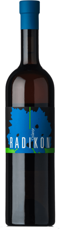 113,95 € Free Shipping | White Wine Radikon Oslavje I.G.T. Friuli - Venezia Giulia Friuli-Venezia Giulia Italy Chardonnay, Pinot Gris, Sauvignon Bottle 1 L