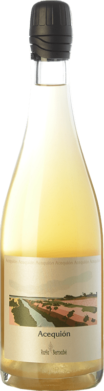 19,95 € Spedizione Gratuita | Spumante Bianco Bernabé Acequión Spagna Moscato Giallo Bottiglia 75 cl