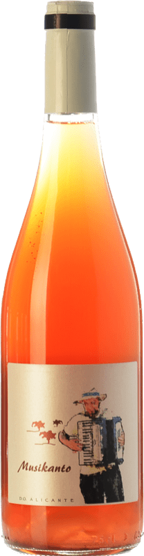 14,95 € 免费送货 | 桃红葡萄酒 Bernabé Musikanto D.O. Alicante 巴伦西亚社区 西班牙 Garnacha — 歌海娜 75 cl