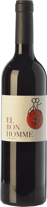6,95 € Envio grátis | Vinho Tinto Rafael Cambra El Bon Homme Jovem D.O. Valencia Comunidade Valenciana Espanha Cabernet Sauvignon, Monastrell 75 cl