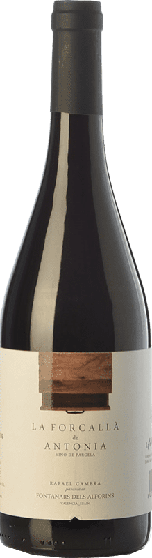18,95 € Envio grátis | Vinho Tinto Rafael Cambra La Forcallà de Antonia Jovem D.O. Valencia Comunidade Valenciana Espanha Forcayat del Arco 75 cl