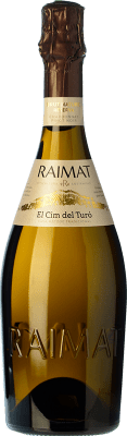 14,95 € Бесплатная доставка | Белое игристое Raimat El Cim del Turó Природа Брута D.O. Cava Каталония Испания Pinot Black, Chardonnay бутылка 75 cl