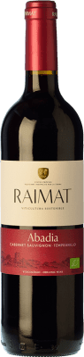 8,95 € Envoi gratuit | Vin rouge Raimat Abadia Crianza D.O. Costers del Segre Catalogne Espagne Tempranillo, Cabernet Sauvignon Bouteille 75 cl