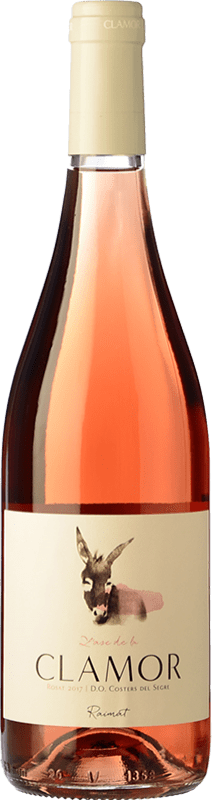 7,95 € Spedizione Gratuita | Vino rosato Raimat Clamor Giovane D.O. Costers del Segre Catalogna Spagna Merlot, Cabernet Sauvignon Bottiglia 75 cl
