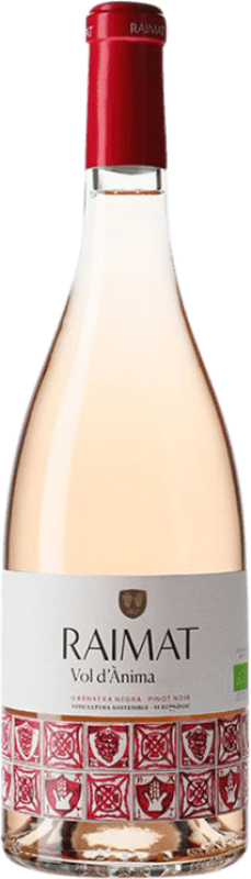9,95 € Free Shipping | Rosé wine Raimat Vol d'Ànima Rosé Young D.O. Costers del Segre Catalonia Spain Pinot Black, Chardonnay Bottle 75 cl