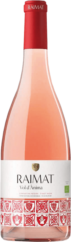 11,95 € Spedizione Gratuita | Vino Rosato Raimat Vol d'Ànima Rosé — Rosato Giovane D.O. Costers del Segre Catalogna Spagna Pinot Nero, Chardonnay 75 cl