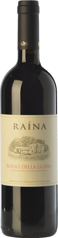 13,95 € 免费送货 | 红酒 Raìna Rosso della Gobba I.G.T. Umbria 翁布里亚 意大利 Sangiovese, Sagrantino 瓶子 75 cl