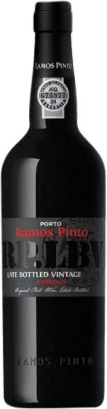 32,95 € 免费送货 | 强化酒 Ramos Pinto Late Bottled Vintage I.G. Porto 波尔图 葡萄牙 Touriga Nacional, Tinta Roriz, Tinta Barroca 瓶子 75 cl