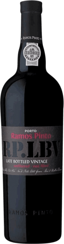 32,95 € Free Shipping | Fortified wine Ramos Pinto Late Bottled Vintage I.G. Porto Porto Portugal Touriga Nacional, Tinta Roriz, Tinta Barroca Bottle 75 cl