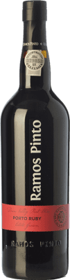 19,95 € 免费送货 | 强化酒 Ramos Pinto Ruby I.G. Porto 波尔图 葡萄牙 Touriga Franca, Touriga Nacional 瓶子 75 cl