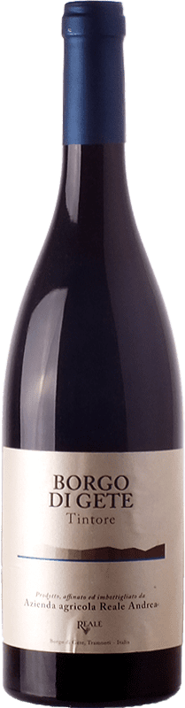 56,95 € Free Shipping | Red Wine Reale Borgo di Gete I.G.T. Colli di Salerno Campania Italy Tintore di Tramonti 75 cl