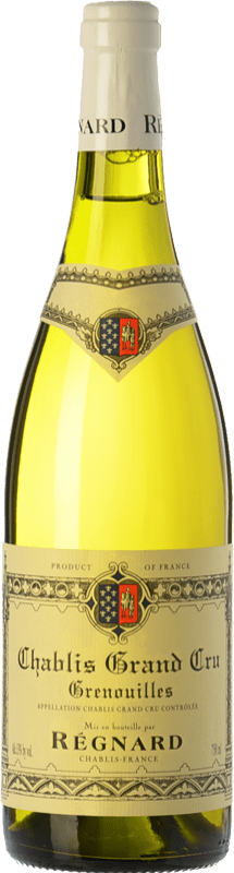 106,95 € Free Shipping | White wine Régnard Grenouilles A.O.C. Chablis Burgundy France Chardonnay Bottle 75 cl