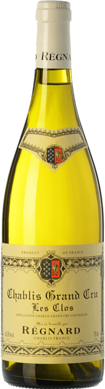 98,95 € Envío gratis | Vino blanco Régnard Les Clos A.O.C. Chablis Grand Cru Borgoña Francia Chardonnay Botella 75 cl