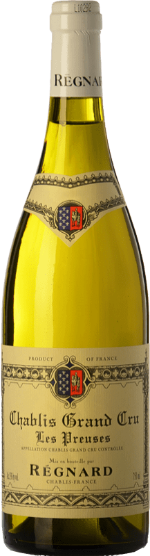 126,95 € Бесплатная доставка | Белое вино Régnard Les Preuses A.O.C. Chablis Grand Cru Бургундия Франция Chardonnay бутылка 75 cl
