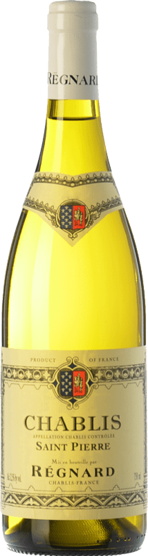 41,95 € Бесплатная доставка | Белое вино Régnard A.O.C. Chablis Бургундия Франция Chardonnay бутылка 75 cl