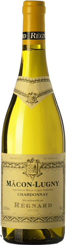 16,95 € 免费送货 | 白酒 Régnard I.G.P. Vin de Pays Mâcon-Lugny 勃艮第 法国 Chardonnay 瓶子 75 cl