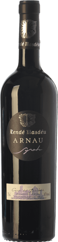 14,95 € Spedizione Gratuita | Vino Rosso Rendé Masdéu Arnau Crianza — Invecchiato in Botte D.O. Conca de Barberà Catalogna Spagna Syrah Bottiglia 75 cl